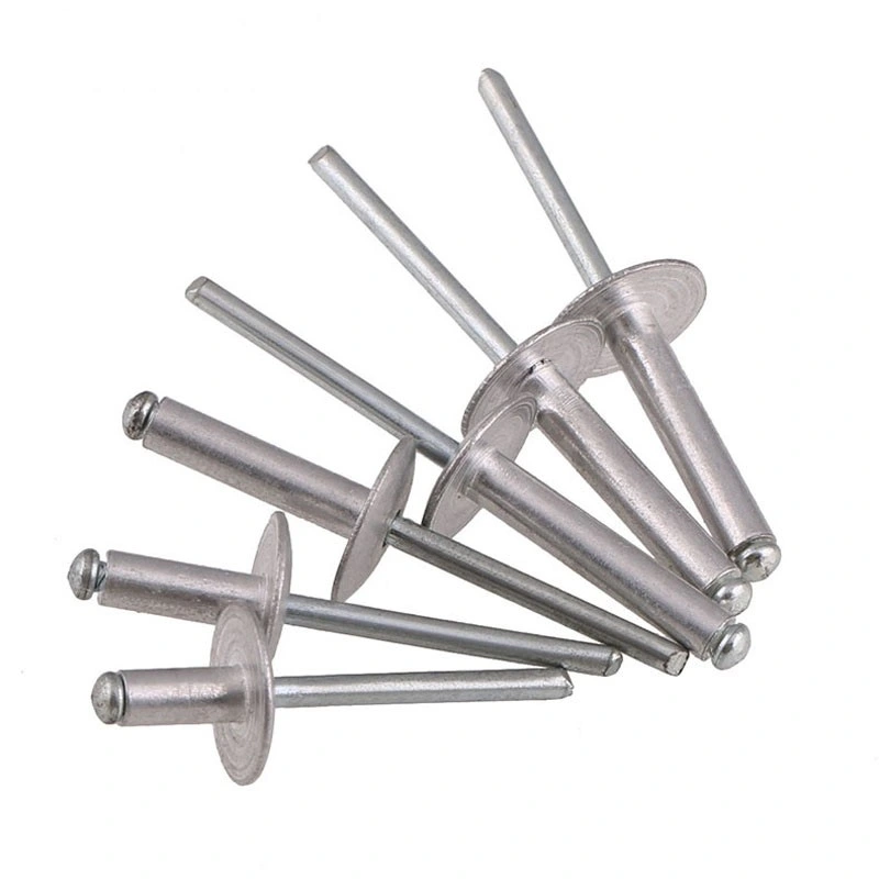 China Wholesale Price DIN 7337 Waterproof Unigrip Threaded Rivet Cap Size Color Csk 6100 Open Type End Aluminium Blind Pop Rivet 4