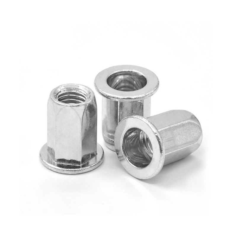 Flat Head Full-Hex Body Rivet Nut