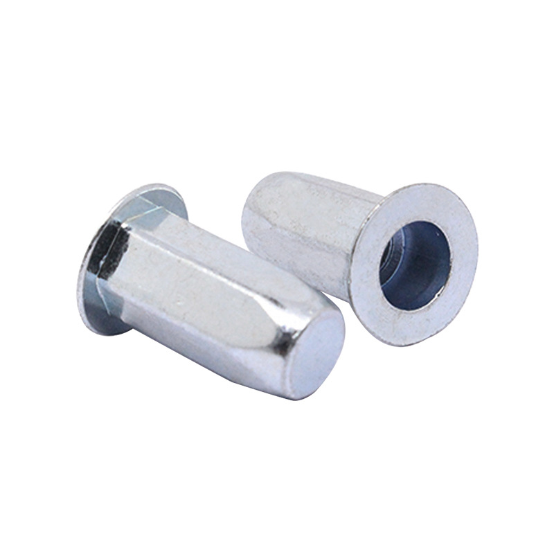 Flat Head Full-Hex Body Closed End Rivet Nut