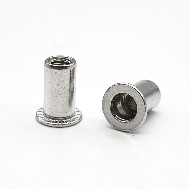 Flat Head Round Body Rivet Nuts